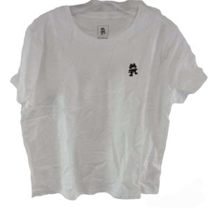 NWOT MonsterCat Icon Logo Cropped Tee Crop T Shirt sz XL